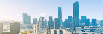 Cities with the highest and lowest average credit scores